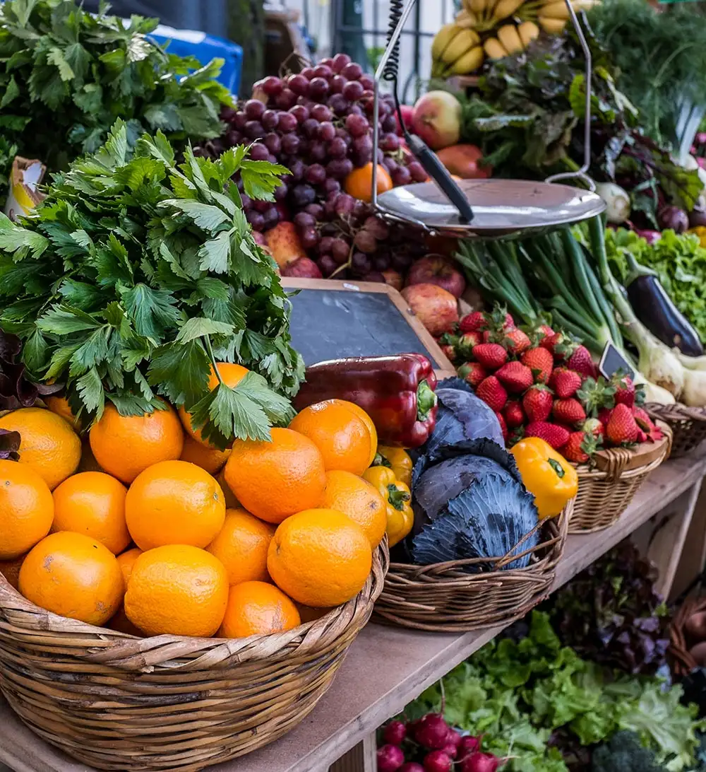We grow fresh, organic produce using clean methods that protect nature, healthy food.